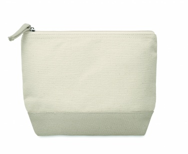 Logotrade corporate gifts photo of: Bicolour cotton cosmetic bag