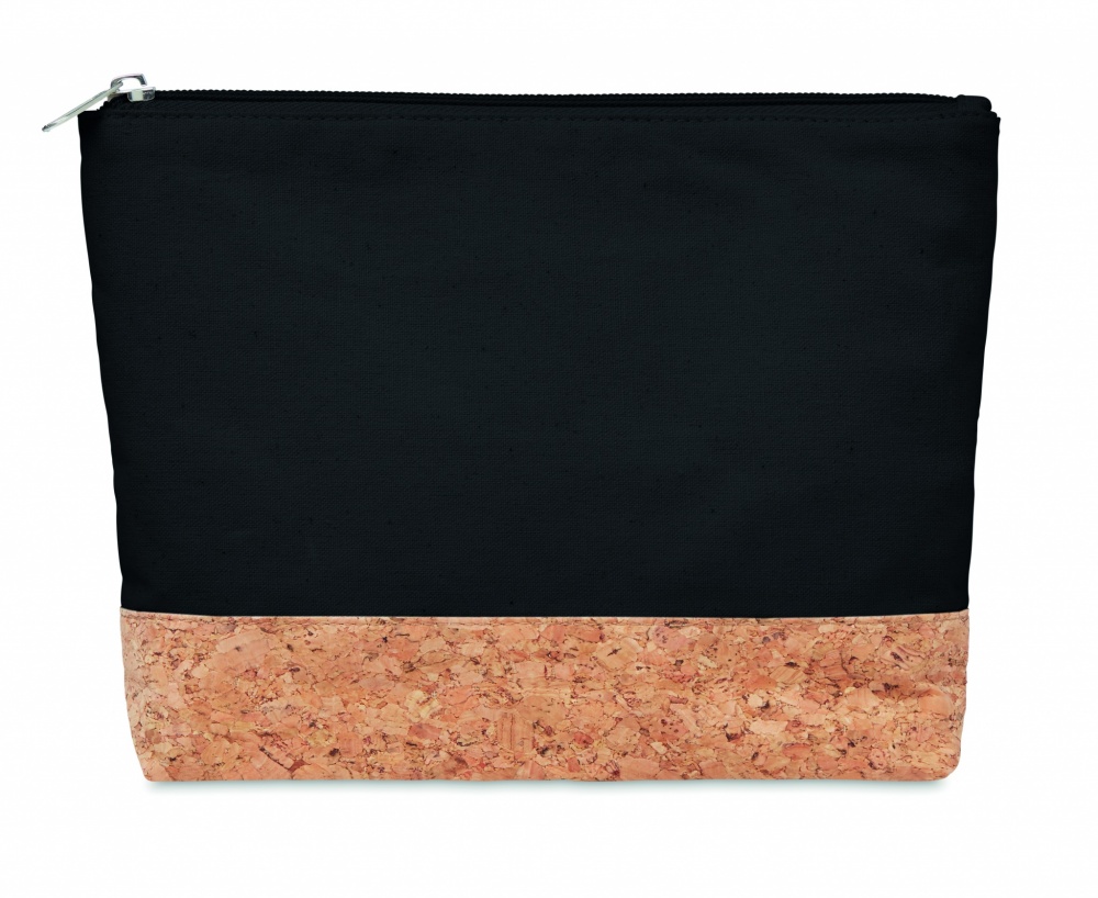 Logotrade promotional giveaway picture of: Cork & cotton cosmetic bag