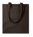 180gr/m² cotton shopping bag, Chocolate