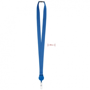 Logotrade promotional gift picture of: Lanyard retractable clip