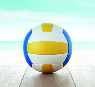 Logo trade corporate gifts image of: Volleyball in matt PVC