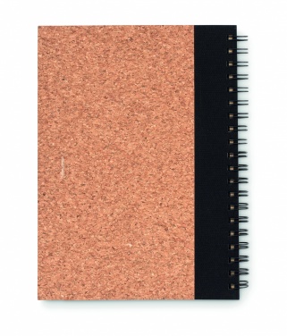 Logotrade promotional giveaway image of: Cork notebook with pen