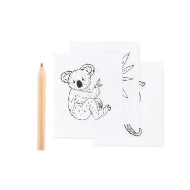 Logotrade promotional merchandise image of: Colouring set