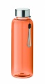 RPET bottle 500ml, Transparent Orange