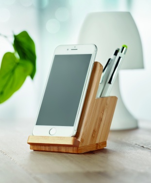 Logo trade advertising products picture of: Wireless charger pen holder 5W BAICOI