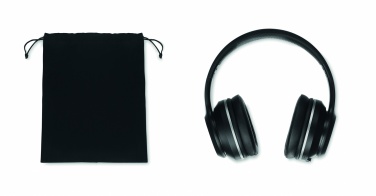 Logo trade promotional product photo of: ANC headphone and pouch