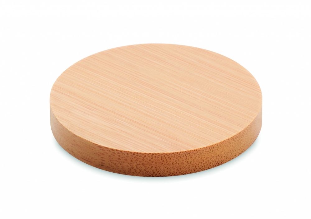 Logo trade business gift photo of: Bamboo bottle opener/ coaster DAKAI