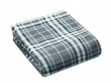 Logo trade promotional products image of: RPET fleece travel blanket