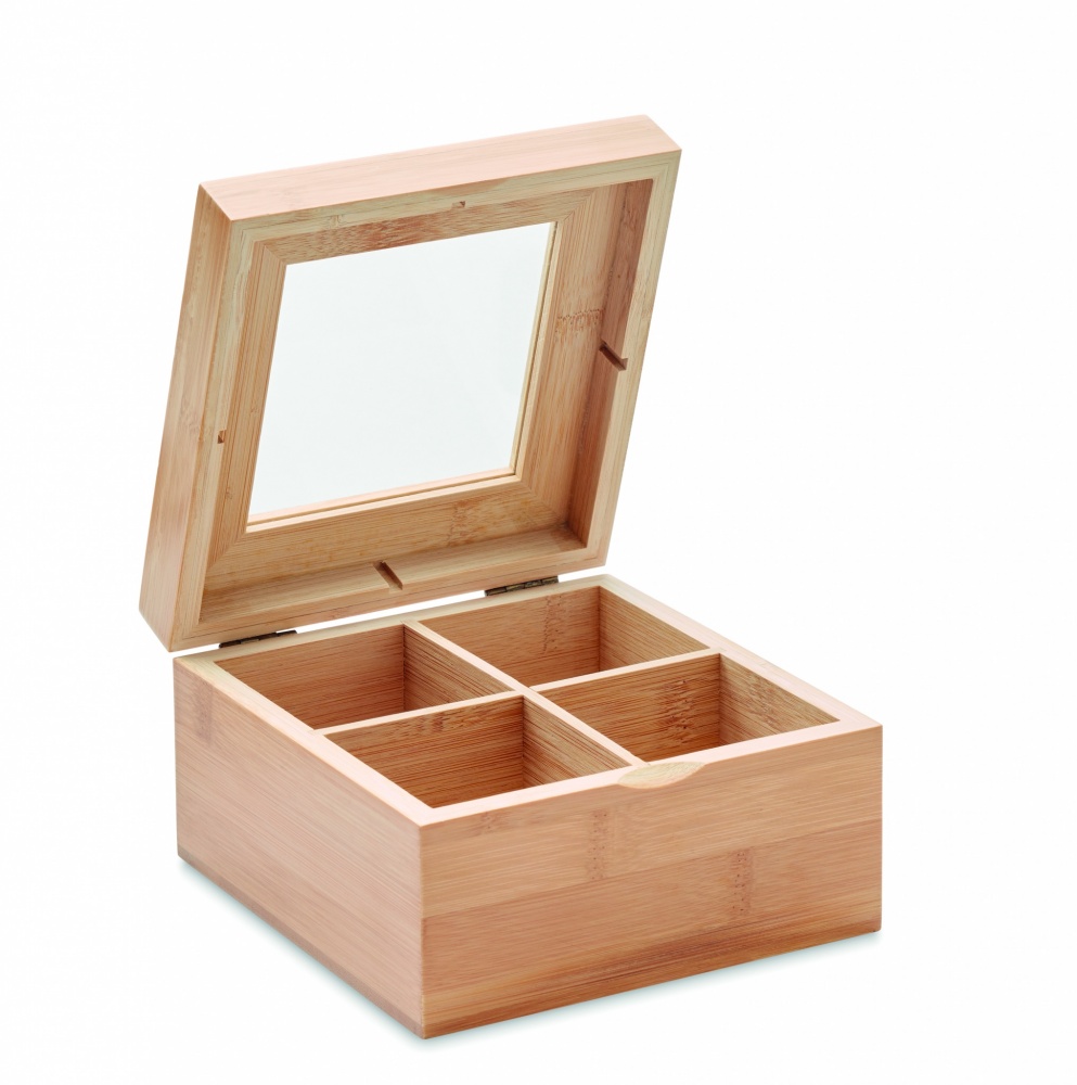 Logotrade promotional merchandise picture of: Bamboo tea box