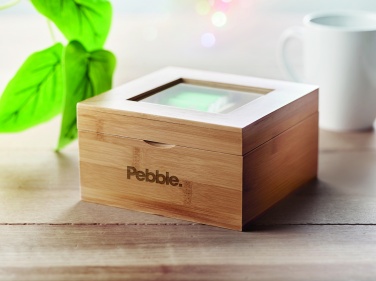 Logotrade promotional giveaway image of: Bamboo tea box