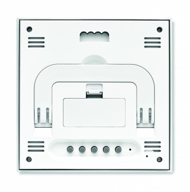 Logotrade promotional giveaway picture of: Weather station bamboo front