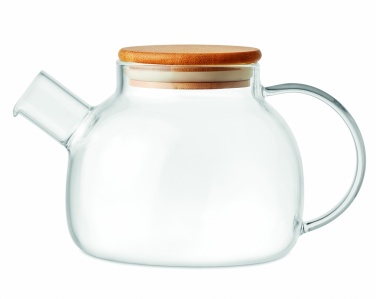 Logo trade corporate gifts picture of: Teapot borosilicate glass 850ml