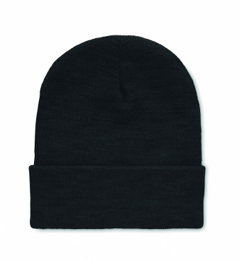 Logotrade promotional item picture of: Beanie in RPET with cuff