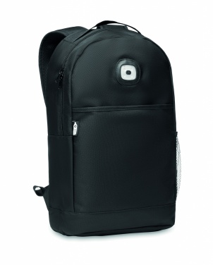 Logotrade advertising products photo of: Backpack in RPET & COB light