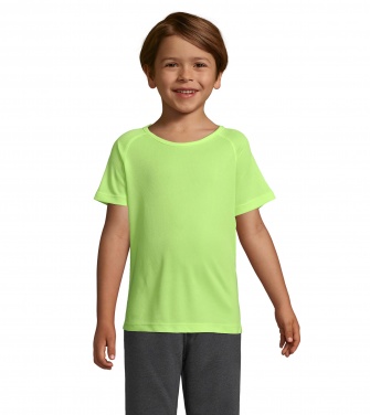 Logo trade promotional giveaway photo of: SPORTY KIDS T-SHIRT SPORT