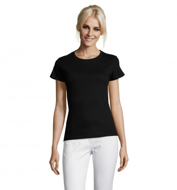 Logo trade promotional gifts picture of: REGENT WOMEN T-SHIRT 150g