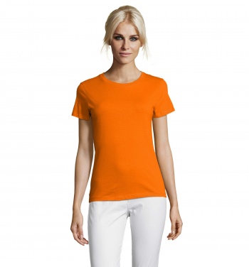 Logo trade corporate gift photo of: REGENT WOMEN T-SHIRT 150g