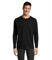 IMPERIAL LSL MEN T-Shirt190, Deep Black