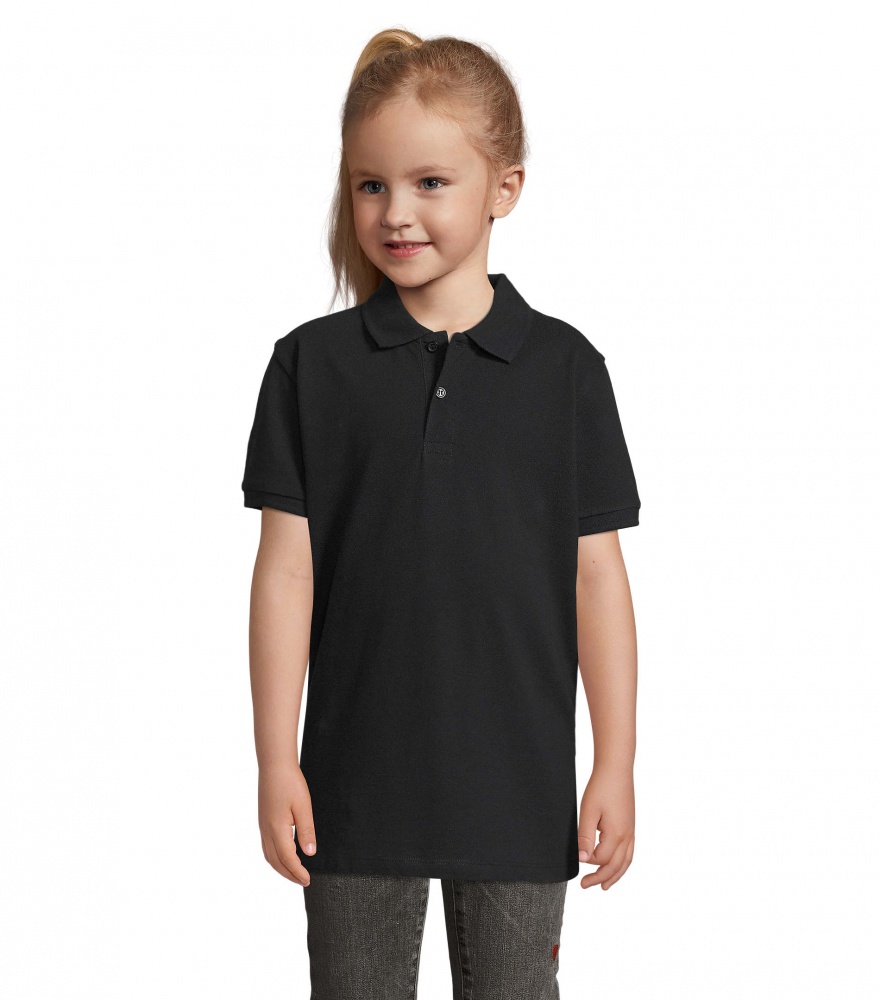 Logo trade promotional giveaways picture of: PERFECT KIDS POLO 180