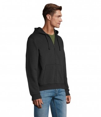 Logo trade corporate gift photo of: SPIKE MEN ZIP HOODIE SWEAT