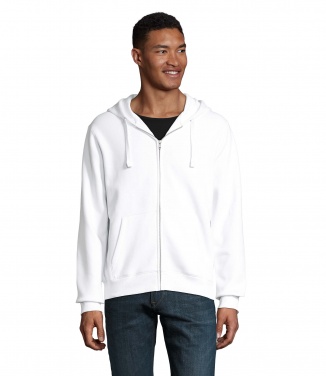 Logo trade promotional items image of: SPIKE MEN ZIP HOODIE SWEAT