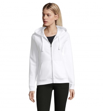 Logotrade corporate gift picture of: SPIKE WOMEN ZIP HOOD SWEAT