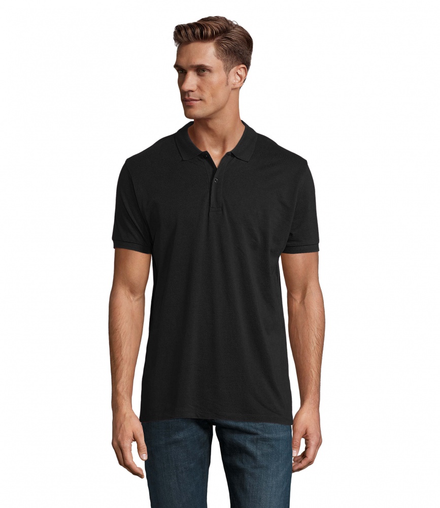 Logo trade corporate gifts picture of: PLANET MEN Polo 170g