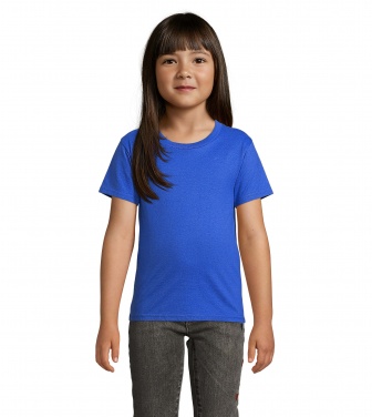 Logo trade business gifts image of: PIONEER KIDS T-SHIRTORGANIC