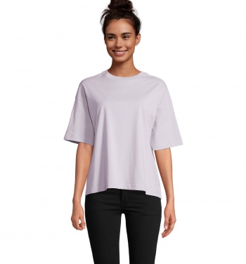 Logo trade promotional merchandise picture of: BOXY WOMEN OVERSIZE T-SHIRT