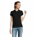 PASSION WOMEN POLO 170g, Black