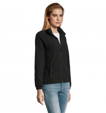 Logo trade promotional products image of: NORTH WOMEN ZIPPED FLEECE