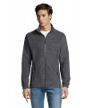 NORTH Zipped Fleece Jacket, Grey Melange