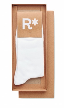 Logotrade promotional gift picture of: Pair of socks in gift box L