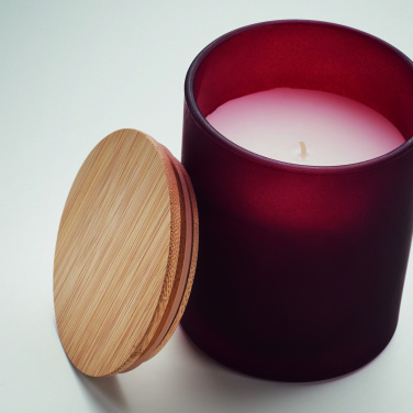 Logo trade promotional products image of: Plant based wax candle 200 gr