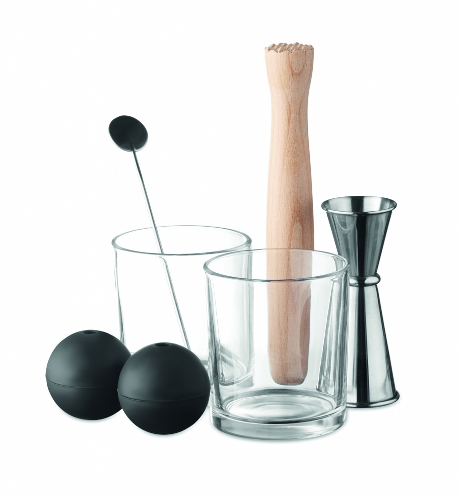 Logotrade promotional product picture of: Set of 7 pieces cocktail set