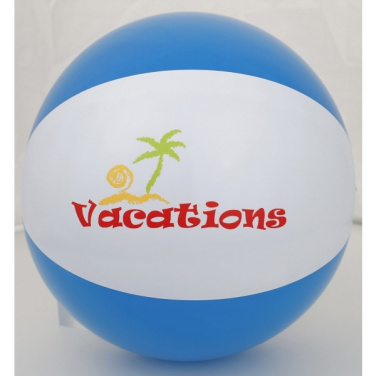 Logo trade promotional gifts image of: Bicolour beach ball KEY WEST