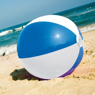 Logo trade promotional products picture of: Bicolour beach ball KEY WEST