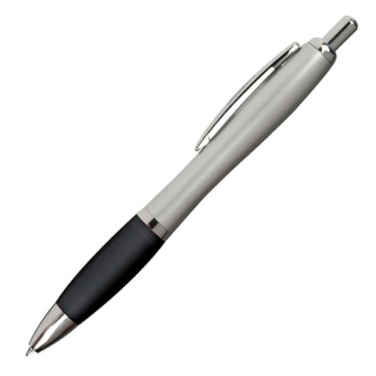 Logo trade business gifts image of: Plastic ballpen ST. PETERSBURG