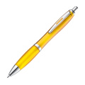 Plastic ballpen MOSCOW, yellow