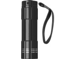 6 COB metal torch MONTARGIS, black