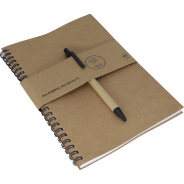 Logotrade corporate gift image of: A5 ECO Notepad KENTWOOD