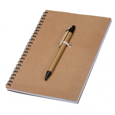 Logo trade promotional product photo of: A5 ECO Notepad KENTWOOD