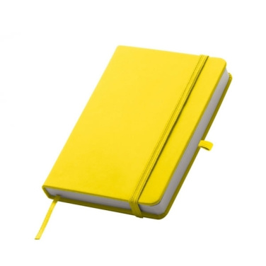 Logo trade promotional items image of: A6 note book LUBECK