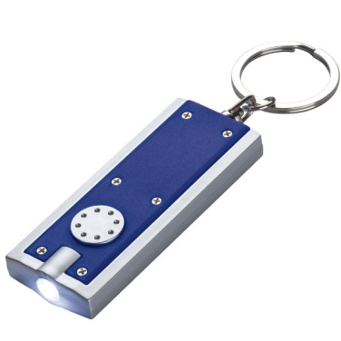 Logo trade promotional merchandise image of: Keyring LED BATH