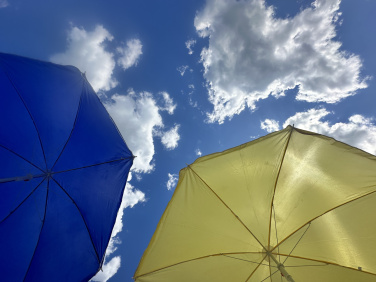 Logo trade promotional merchandise photo of: Beach umbrella FORT LAUDERDALE