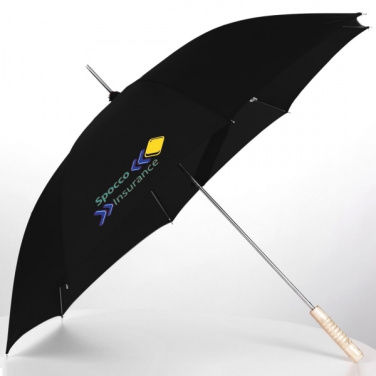 Logo trade promotional merchandise image of: Automatic walking-stick umbrella LE MANS