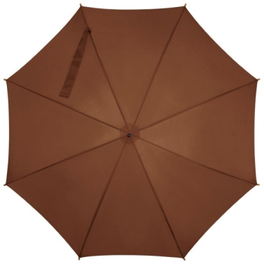 Logo trade business gift photo of: Wooden automatic umbrella NANCY