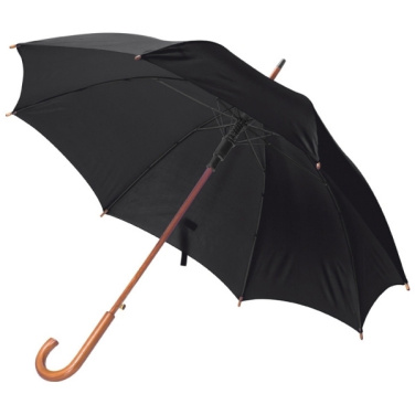 Logotrade promotional gift image of: Wooden automatic umbrella NANCY