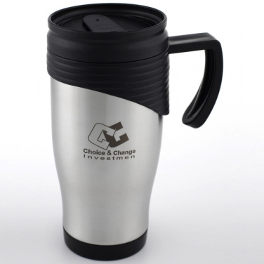 Logotrade promotional giveaway picture of: Stainless steel thermo cup EL PASO 400 ml