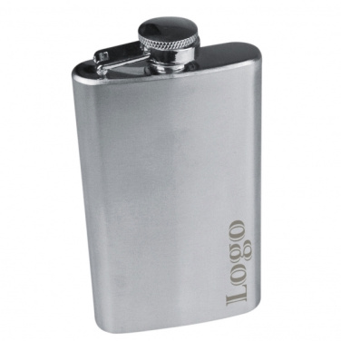 Logotrade promotional gift image of: Stainless steel hip flask FRESNO 104 ml